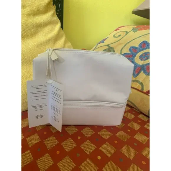 NWT BEIS The Cosmetic Organizer - Recycled Collection in BEIGE - Picture 7 of 8